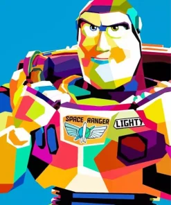 Buzz Lightyear Pop Art Diamond Painting