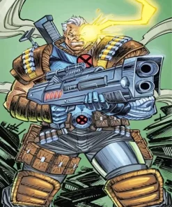 Cable X Men Art Diamond Painting