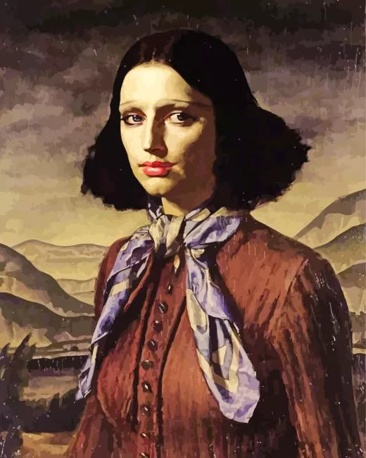 dorette by gerald brockhurst Diamond Paintings Dorette By Gerald Brockhurst Diamond Painting