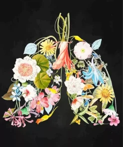 Flowering Lungs Diamond Painting