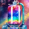 Galaxy Gas Boottle Diamond Painting