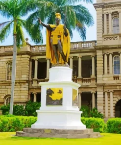 Hawaii Iolani Palace Diamond Painting