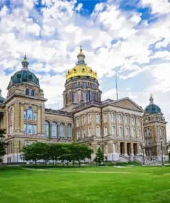 Iowa State Capitol Diamond Painting