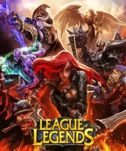 League Of Legend Poster Diamond Painting