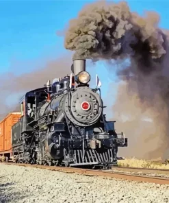 Locomotive Train Diamond Painting