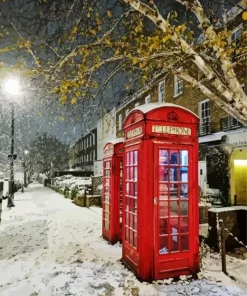 London Snow Diamond Painting