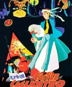 Lupin The Third The Castle Of Cagliostro Diamond Painting