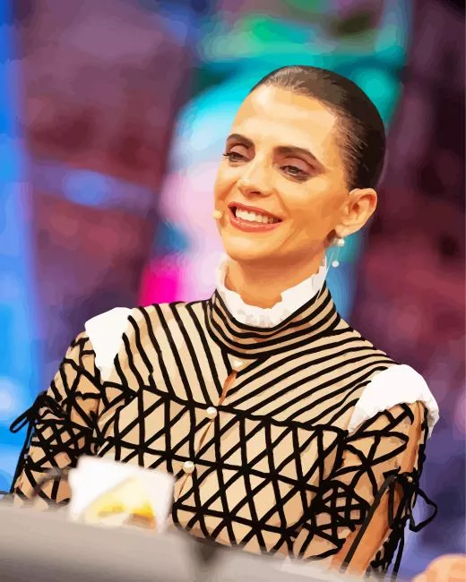 macarena gomez Diamond With Numbers Macarena Gomez Diamond Painting