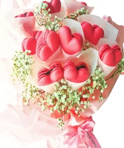 Macaron Flowers Diamond Painting