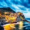 Manarola By Night Diamond Painting