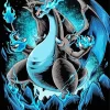 Mega Charizard X Art Diamond Painting