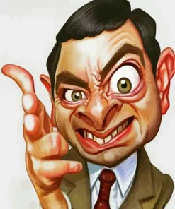 Mr Bean Funny Diamond Painting
