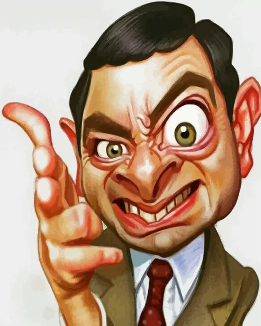 mr bean funny Diamond Paintings Mr Bean Funny Diamond Painting