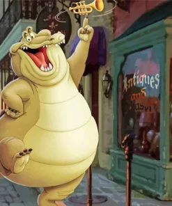 The Princess And The Frog Louis Diamond Painting