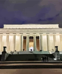 Washington Lincoln Memorial Diamond Painting